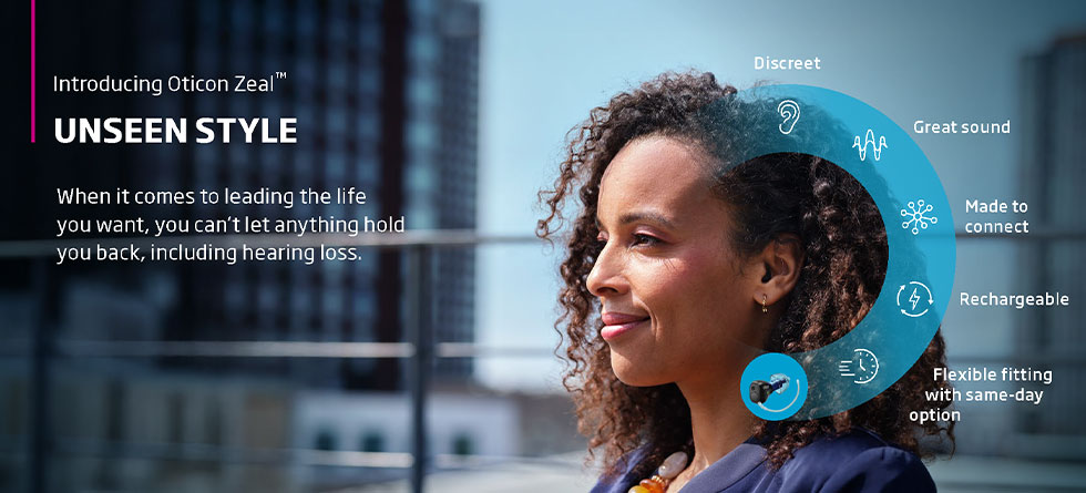 Oticon Zeal Banner