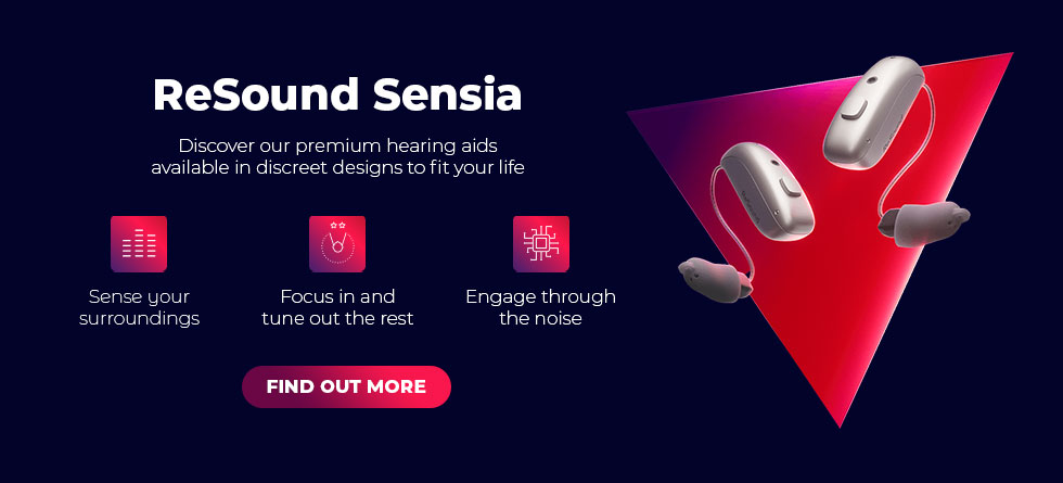 ReSound Sensia Banner